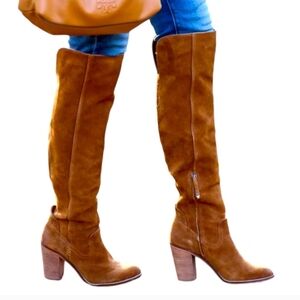 NEW Melrose and Market Stacey Over The Knee Tan Boots Size 13M